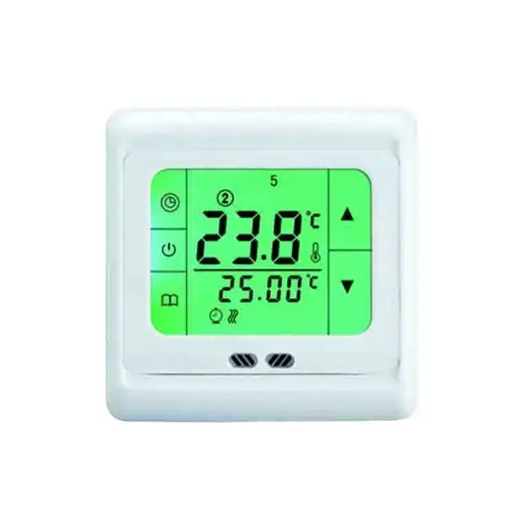 Rumah WST-07, LCD layar sentuh tampilan termostat pemanas
