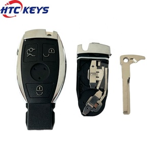3 düğme akıllı kart uzaktan anahtar kabuk 2 pil tutucu ve bıçak ile b-enz W203 W210 W211 AMG W204 için yedek anahtar kapak - Product Image 2