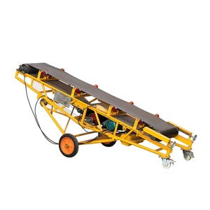 Hot Sale Truck <strong>Loading</strong> <strong>and</strong> <strong>Unloading</strong> Mobile Belt Conveyor Portable Inclined Rubber Belt Conveyor <strong>Machine</strong> - Product Image 1