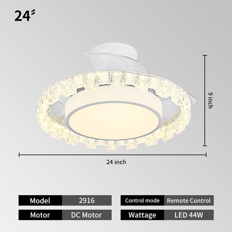 2916 + ขาว + 24นิ้ว
