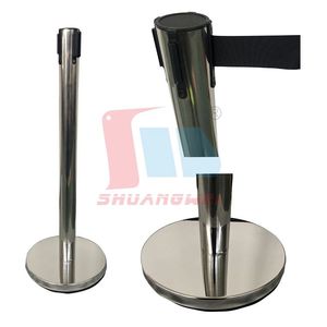 Bán Buôn Kiểm Soát Đám Đông Có Thể Thu Vào Vành Đai Stanchion Bài Tùy Chỉnh Kim Loại Hàng Xếp Hàng Dòng Hàng Rào Bài Stanchion Hàng Xếp Hàng Có Thể Thu Vào Vành Đai Hàng Rào - Product Image 2