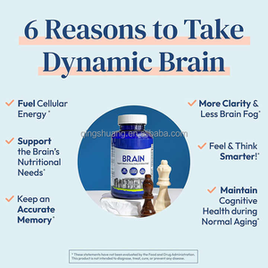 Private Label Health Brain Supplement Verbessern Sie das Gedächtnis und konzentrieren Sie die Gehirn kapseln - Product Image 4