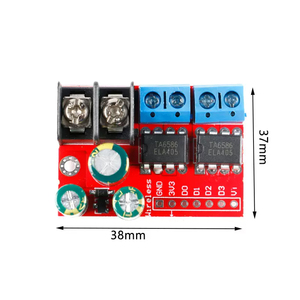 Módulo de accionamiento de motor de CC dual 5A con control remoto para relé de control de velocidad PWM hacia adelante y hacia atrás ZK-5AD - Product Image 4