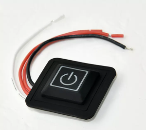 Горячая Распродажа, светодиодный дисплей, встроенный микро-USB кнопочный переключатель для одежды с подогревом - Product Image 3