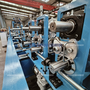 Tam otomatik C Z galvanizli kanallar rulo şekillendirme makinesi çekirdek PLC Motor rulman bileşenleri ile özel hızlı değişen modeller - Product Image 2