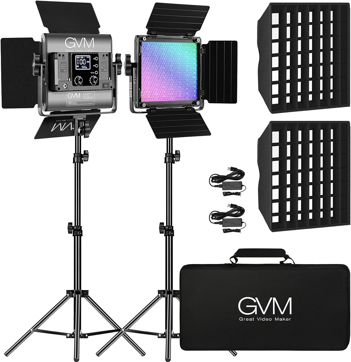 2 PCs con Softbox