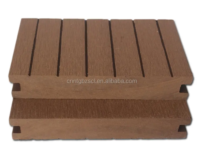 DECKING solido popolare WPC 140*23mm legno composito di plastica composito esterno coestrusione Decking pavimentazione Eco Decking