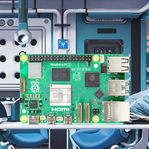 Neuer 8GB Raspberry Pi 5 Modell B ARM Single Board Computer für die Heim automatisierung