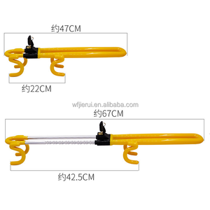 <strong>Car</strong> Steering Wheel Anti-theft <strong>Lock</strong> Dual Fixed Extendable and Adjustable Self-defense <strong>Lock</strong> Universal - Product Image 3
