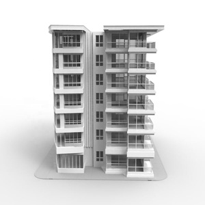 Hochhaus Stahl konstruktion Vorgefertigtes Wohnhaus 2-10 Etage Kategorie mit Wohnungen Modulare Wohnung - Product Image 1