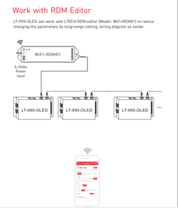 LT-995-OLED 5 Channels <strong>DMX512</strong> <strong>Decoder</strong> for DMX <strong>Led</strong> Light <strong>Led</strong> <strong>Dmx512</strong> <strong>Decoder</strong> - Product Image 4