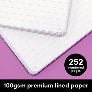 批发定制Logo A5笔记本松紧带笔筒Pu笔记本印刷Logo日记记事本PU皮革笔记本 - Product Image 4