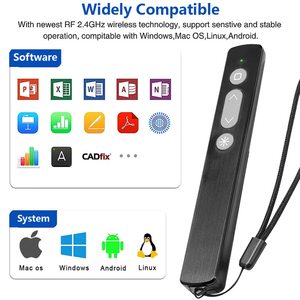 2.4 Ghz Laptop mac Computer Clicker Presentation Remote Control Best Wireless Clicker <strong>Pointer</strong> Presentation Remote - Product Image 2