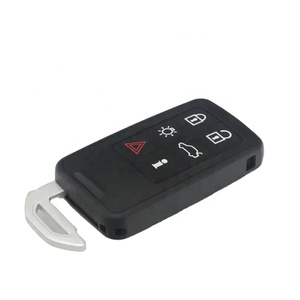 ボルボXC60XC40 S90 V40 XC70 V70 S40V50の6ボタンフリップ折りたたみリモートカースマートキーフォブカバーケースシェル交換 - Product Image 1