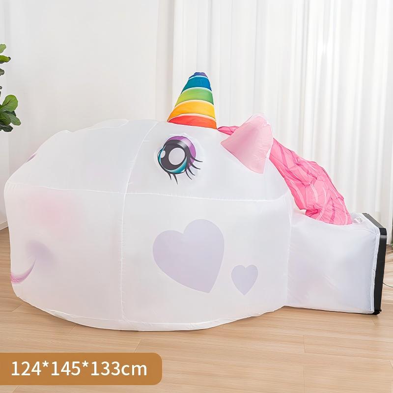 Licorne 3D blanche