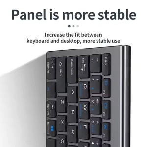 New Arrival High Quality 2.4G Blue Tooth Wireless Rechargeable <strong>Mouse</strong> <strong>Keyboard</strong> Combos for Windows/ISO/MAC - Product Image 6