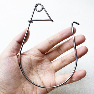 Alpha Dropshipping Fish Stringer Clip Large Stainless Steel Construction Quick <strong>Release</strong> Steel - Product Image 1