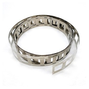 <strong>Easy</strong>-to-weld Solder Tabs for Battery Connection, Made From a 0.15mm Custom-shaped Pure <strong>Nickel</strong>/<strong>nickel</strong>-plated Strip - Product Image 1