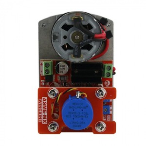 ASME-MXB DC 12V ~ 24V 380kg.cm çelik Gear 3600 derece Robot yüksek tork Servo büyük Robot