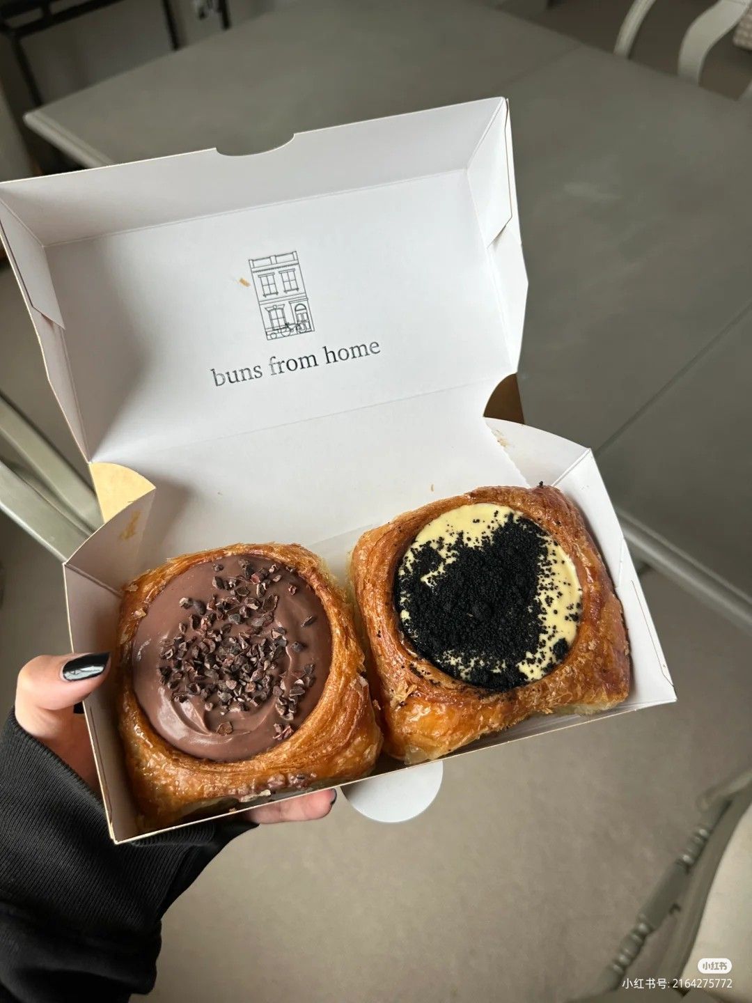 Caja de embalaje donut