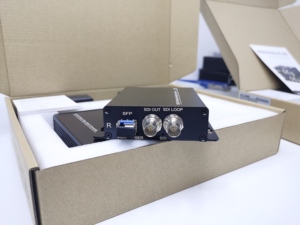 SD/HD/3G-SDIシンプレックスLCおよび1つのSFPポート光ファイバーコンバーターミニSDIファイバーエクステンダー - Product Image 5