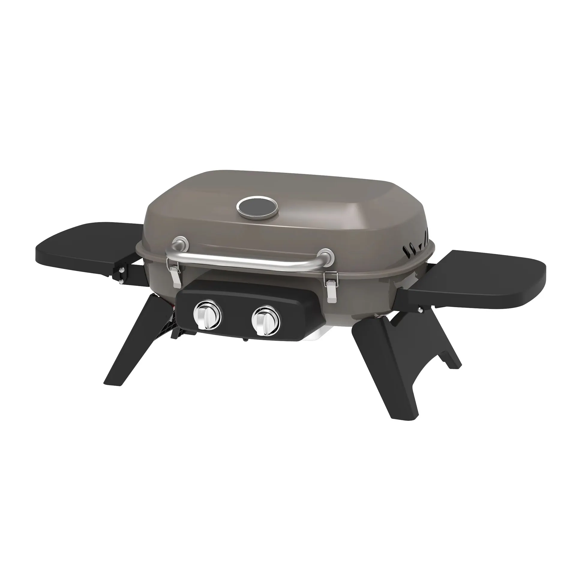 Alta Qualidade Profissional Aço Tabletop Portable BBQ Gás Grill para Counter Top Propano Churrasco