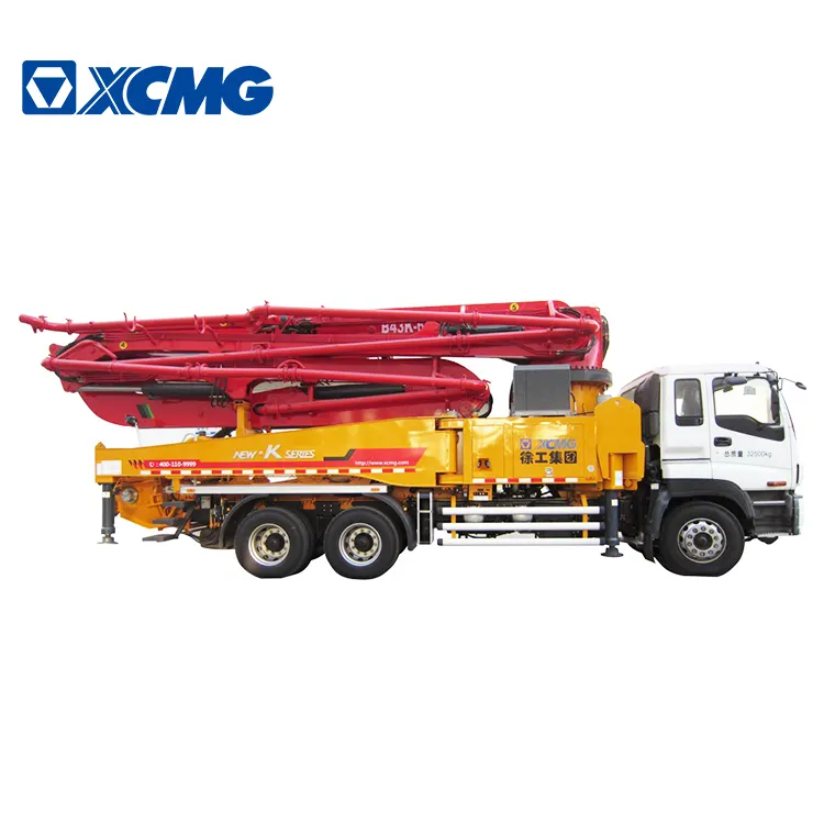 XCMG concrete pump 43m HB43K truck mounted concrete pump for sale