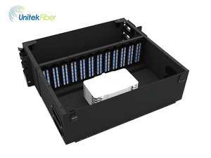 光ファイバーパッチパネル3U288ポートMPOファイバースプライスパネル、12x24コアMPOカセット光分配フレーム付き - Product Image 5