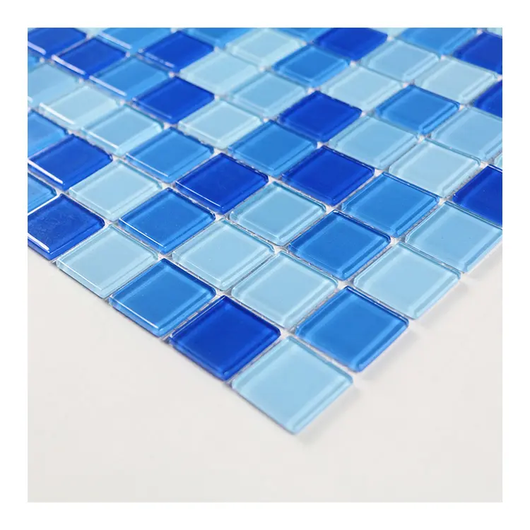 Foshan Fabriek Glasmozaïek Populaire Glitter Kristal Glas Mozaïek Keuken Backsplash Tegel Voor Muur