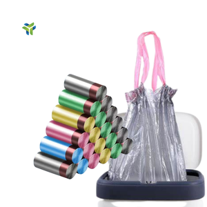 YUEDE OEM ODM, venta al por mayor, bolsas de basura con cordón de 13 galones, rollo de bolsa de basura con cordón flexible - Product Image 5