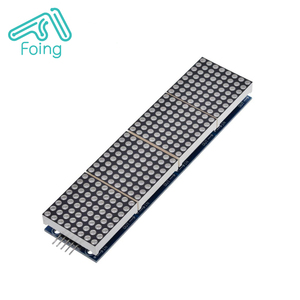 4 in 1 8*8 a matrice di punti display A LED di controllo del modulo MAX7219