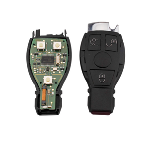 10X 433MHZ 3 Buttons Keyless Entry Remote Car <strong>Key</strong> for Mercedes Benz Year 2000+ BGA Control <strong>Key</strong> PCF7941 Chip