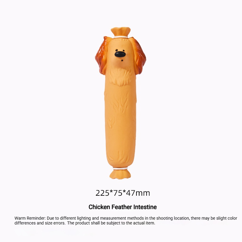 Yellow Chicken Feather Sausage