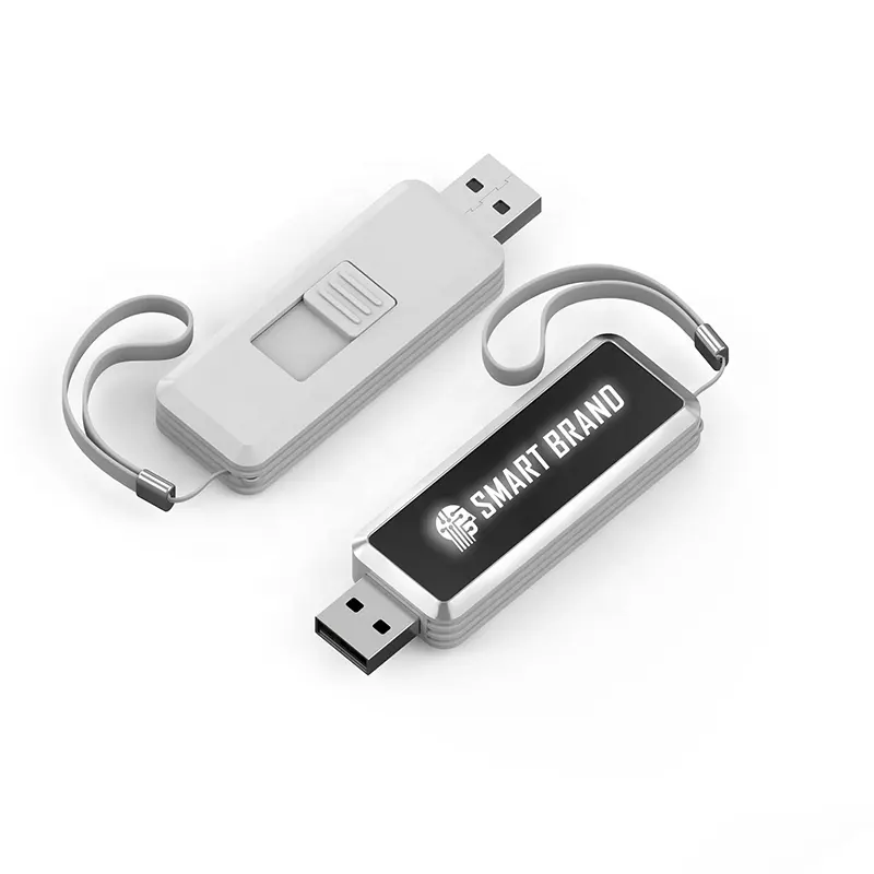 UP255 Plástico clásico LED USB flash drive Venta caliente USB Memory Stick Alta calidad USB Pendrive