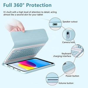 Funda con teclado colorido para iPad de 10. ª generación, 10,9 pulgadas, 2022 - Product Image 3