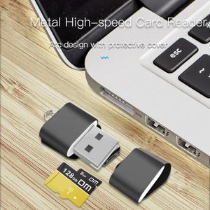 适用于微型sd卡读卡器，带tf卡插槽的USB 2.0闪存驱动器，适用于与USB1.1 USB3.0兼容的电脑汽车USB适配器 - Product Image 3
