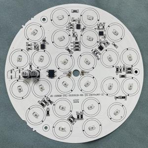 24VAC Low Voltage Built-in DMX512 158mm 36W 3535 SMD <strong>Programmed</strong> RGB LED Lighting Module RGB Color <strong>PCB</strong> PCBA for Decoration - Product Image 1