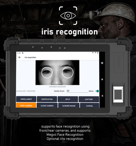HFSecurity FP08 Android 11 Handheld 4G Wifi Waterproof <strong>QR</strong> <strong>Code</strong> MRZ Barcode Scanner Rugged Tablet PC - Product Image 4