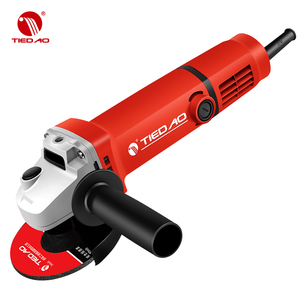 Tiedao Professional Factory Price 4inch 100mm 750w Shortage <strong>Handle</strong> <strong>with</strong> Back Switch Electric Angle <strong>Grinder</strong> M10 Machine - Product Image 2