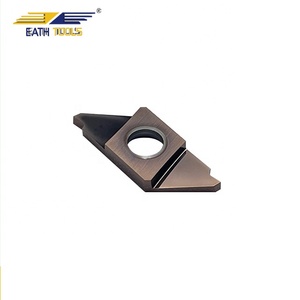 CTP15FRN Schweizer Wolfram carbid CNC-Schneidwerk zeuge PVD-Drehmaschine Hartmetalle insatz Gerillte Trenn einsätze OEM anpassbar - Product Image 1
