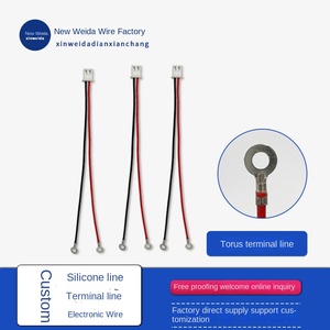 Tek kafa mikro anahtarı Terminal hattı sensörü konnektörü 2.54 DC kafa otomotiv PVC yalıtımlı bakır kablo kablo demeti - Product Image 3