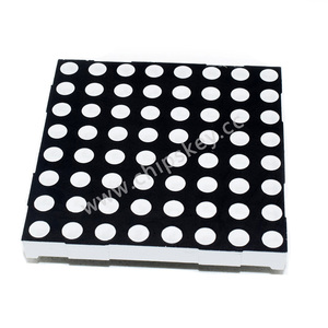 #6087 Display a LED a matrice di punti anodo 5mm rosso 8x8 60mm x 60mm 16pin Stock di elettronica" - Product Image 1