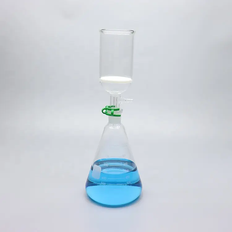 Filtro de sucção a vácuo de vidro, com filtro garrafa de filtro e kit de filtro do funil aparelho de filtração à vácuo