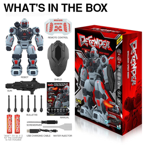 YXリモートコントロールロボット競合バトルゲーム3D障害物2.4GHz RCロボットおもちゃ誕生日ギフトおもちゃ女の子のためのおもちゃ - Product Image 6