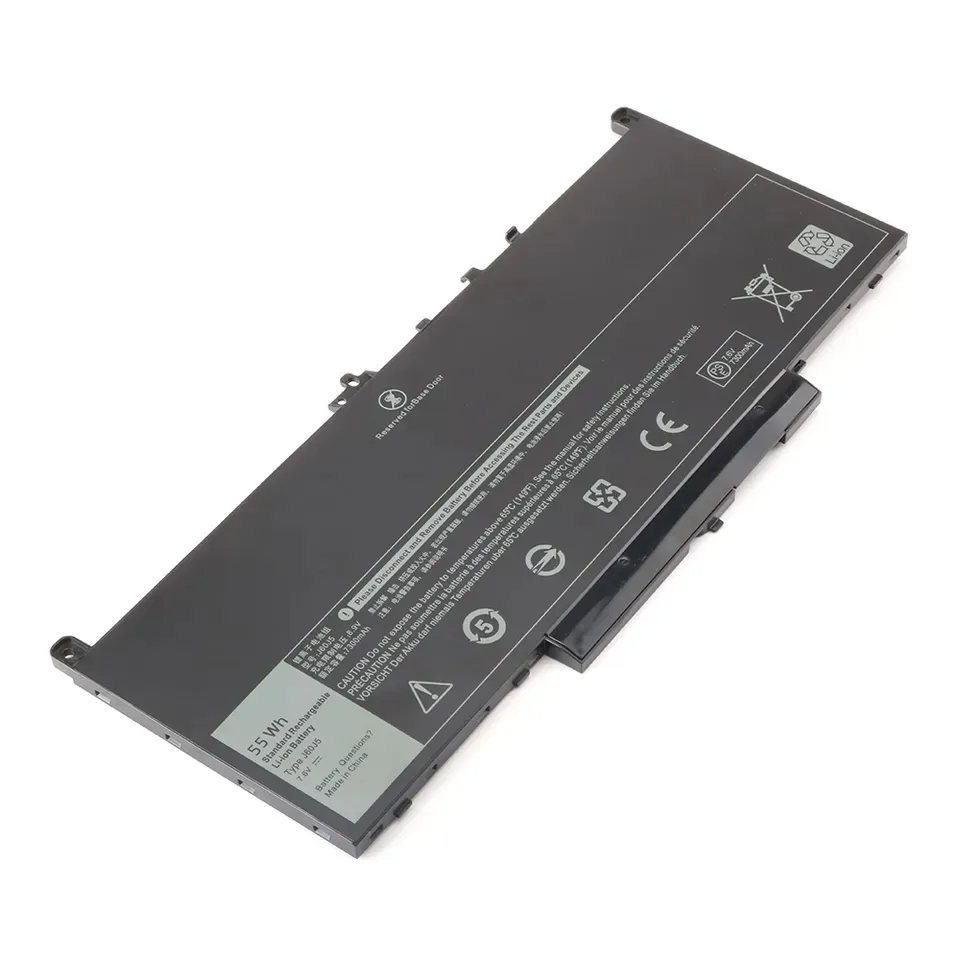 Thương hiệu mới E7470 máy tính xách tay pin di động thay thế cho Dell Latitude j60j5 E7470 máy tính xách tay pin di động giá Pin máy tính xách tay