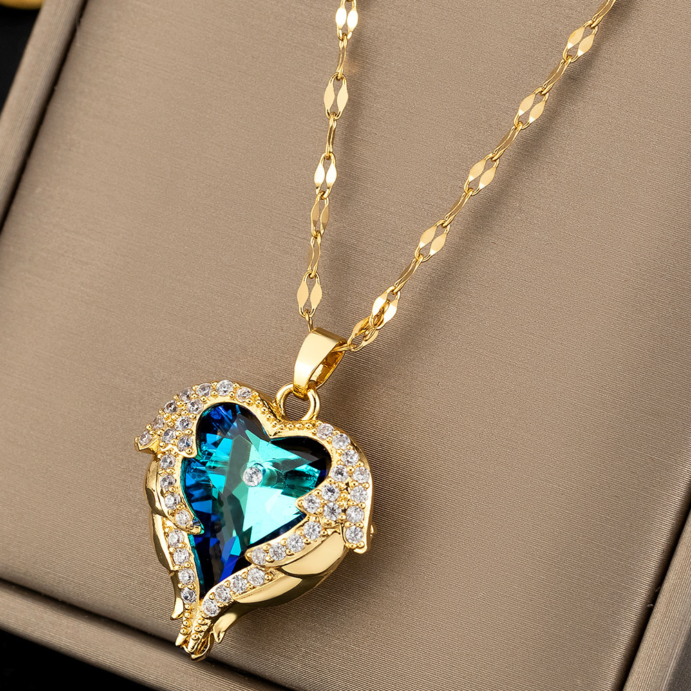 Big heart of the ocean-gold-blue