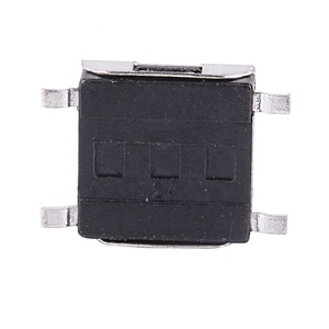 6*6*3,1mm SMD-Schalter 4-poliger Taktsc halter Drucktasten schalter Rot - Product Image 4