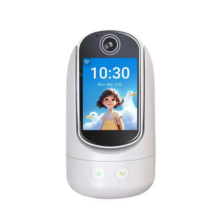 C32 Pro 1080P Cámara WIFI 2.8In IPS Pantalla LCD Cámara de videollamada de un clic Visión nocturna Detección de movimiento Vigilancia en el hogar WiFi