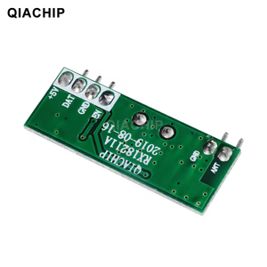 QIACHIP 433Mhz Módulo receptor de RF universal Superheterodino UHF ASK/OOK Demodulación 433,92 Mhz Interruptor remoto Kit de bricolaje inalámbrico - Product Image 2