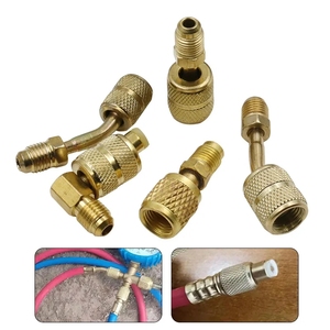 R22からR410エアコンフッ化物チューブ高圧フレオンパイプ冷蔵庫アダプター液体追加パイプツールアクセサリー - Product Image 2
